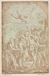 Europas våldtäkt, 1725-42. av Nicolas LeSueur