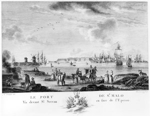 Utsikt över St. Malo
