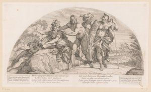 Perseus halshuggar Medusa Berättelser från Odysséen (serietitel)