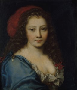 Porträtt av Armande Béjart 1642-1700, ca. 1660.