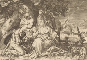 Sankta Katarinas trolovning. av Nicolas Perrey