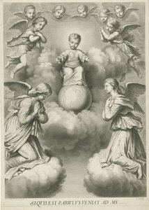 Före Christuskind als Salvatore av Nicolas Pitau (I)