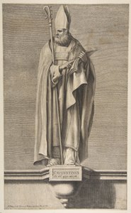 St. Augustine.n.d. av Nicolas Pitau