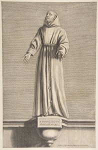 St Francis.n.d. av Nicolas Pitau