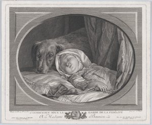 Oskuld bevakad av trofasthet, 1761-1831., 1761-1831. av Nicolas Ponce