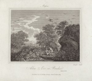 Adam och Eva av Nicolas Poussin