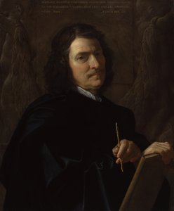 Självporträtt av Nicolas Poussin