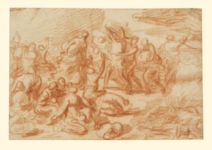 Der Durchzug durch das Rote Meer av Nicolas Poussin