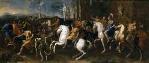 Jakten på Meleager, 1634-9 av Nicolas Poussin