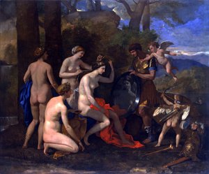 Venus och Mars av Nicolas Poussin