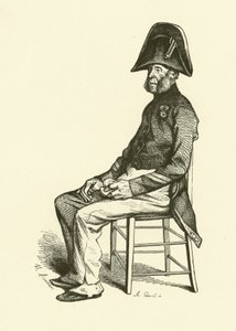 Pensionären (gravyr) av Nicolas Toussaint (after) Charlet