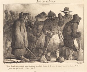 Soparens skola av Nicolas Toussaint Charlet