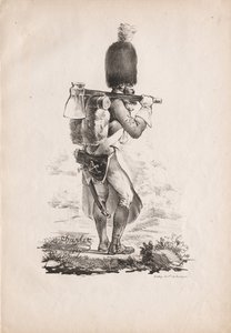 Militärdräkter: Infantry Sapper av Nicolas Toussaint Charlet