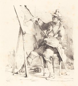 Skyltmålaren av Nicolas Toussaint Charlet