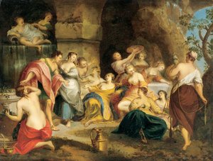 Telemachus på ön Calypso