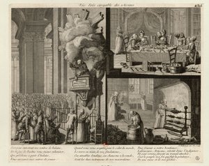 Munkarnas mycket trovärdiga liv, ca. 1789. av Nicolas Walkcheim