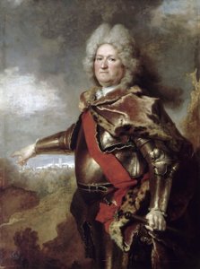Antoine Le Prestre, greve av Puy-Vauban (1654-1731), guvernör av Béthune av Nicolas de Largillière