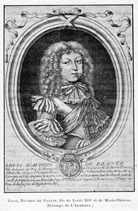 Cabanès, utbildning av prins012 Louis, Dauphin av Frankrike, son till Louis XIV och Marie-Thérèse