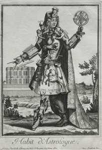 Fantasifulla kostymer: Astrologens kostym, ca. 1690.