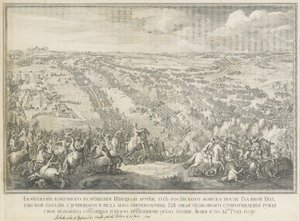 Slaget vid Poltava den 27 juni 1709