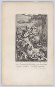 Canto 14, Strof 45, från Orlando Furioso, 1774., 1774.