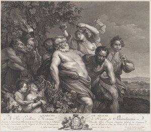 Silenus triumf, 1775-78., 1775-78.