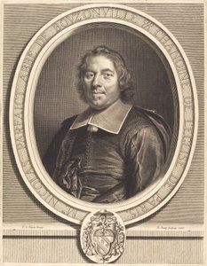 Nicholas Perfekt av Nicolas de Poilly after Claude Lefebvre