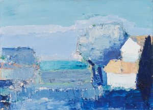 Medelhavslandskap av Nicolas de Staël