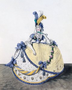 Hofklänning, fig. 106 från 