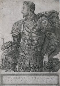 Henri II, kung av Frankrike, 28 år gammal, 1547.