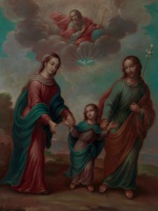 Den heliga familjens återkomst från Egypten, 1773.