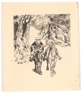Gane och Blancandrins ridtur av Niels Skovgaard