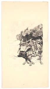 Roland och Olivers duell av Niels Skovgaard
