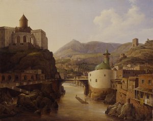Utsikt över Tiflis, 1839 av Nikanor Grigoryevich Chernetsov