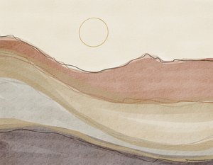 Boho-ökenlandskap av Nikita Jariwala