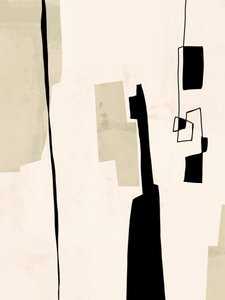 Flytande abstrakta former av Nikita Jariwala
