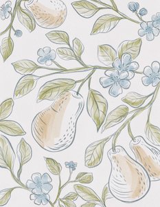 Fruktträdgårds päron och blommor av Nikita Jariwala