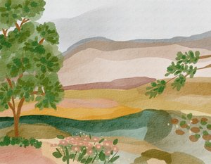 Fridfull utsikt över dalen av Nikita Jariwala
