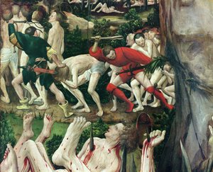 The Martyrdom of the Ten Thousand paneldetalj från 197672