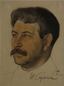 Porträtt av Josef Stalin 1879-1953, 1922