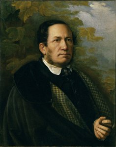 Porträtt av Valeryan Zhadovsky, 1843 av Nikolai Andreevich Lavrov