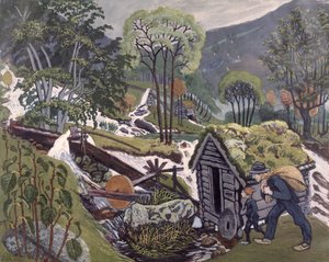 Kvennagong vatten av Nikolai Astrup