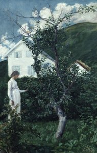 Sista sommardagarna, ca 1911 (olja på duk) av Nikolai Astrup