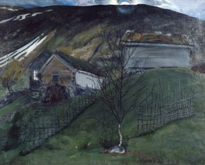 Månsken av Nikolai Astrup
