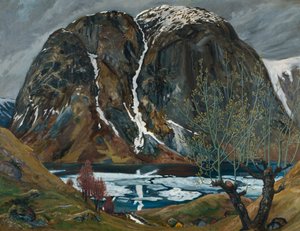 Vårtö under backen av Nikolai Astrup