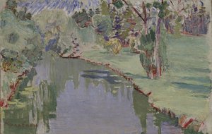 Vid floden Slavyanka, 1909