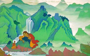 Padma Sampai, ೧೯೨೪. av Nikolai Konstantinowitsch Roerich