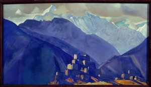 Stranghild. Kloster i bergen av Nikolai Konstantinowitsch Roerich