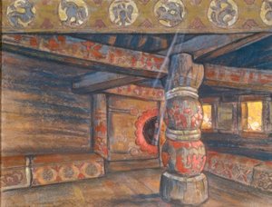 Yaroslavnas rum av Nikolai Konstantinowitsch Roerich
