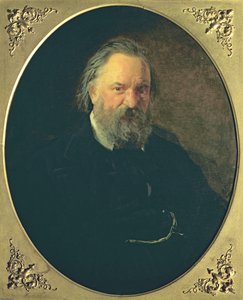 Porträtt av Aleksandr Ivanovich Hearts (1812-70), 1867